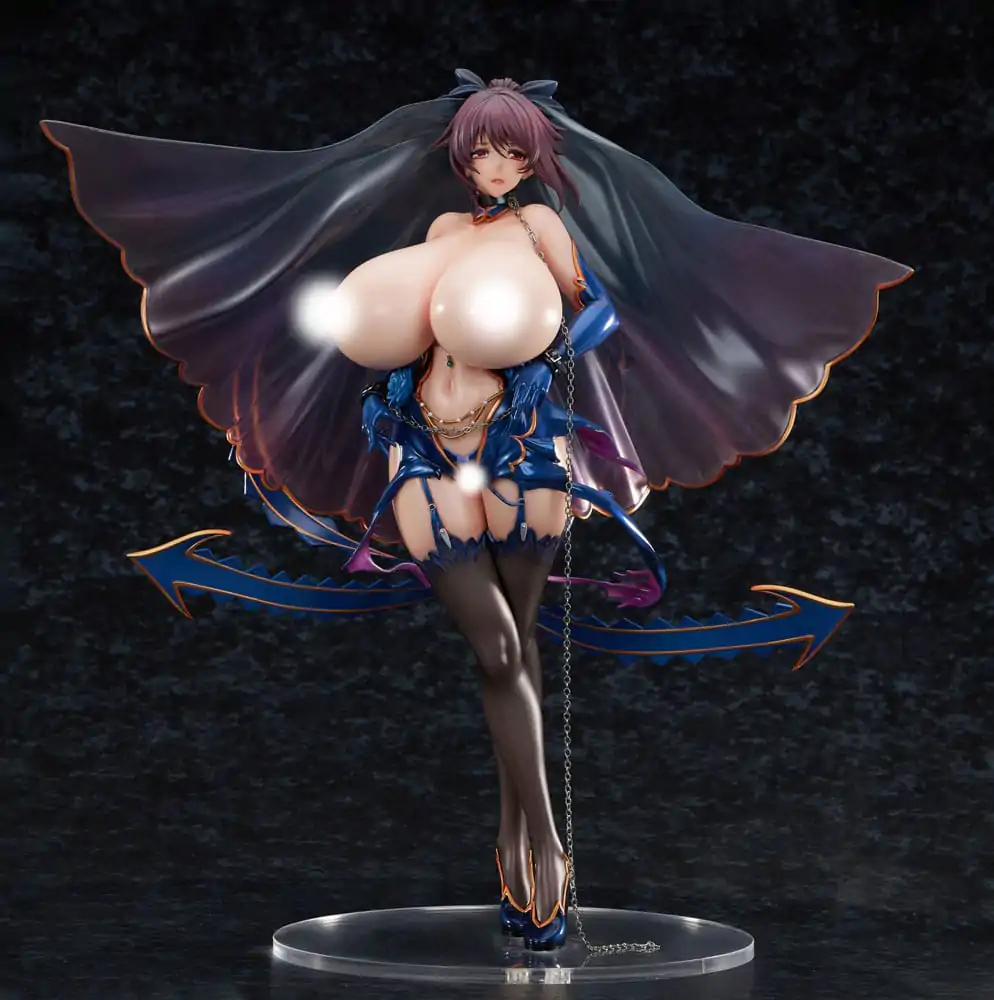 Taimanin RPGX Kip 1/6 Mizuki Shiranui Phantom Bride Ver. 30 cm fotografija izdelka