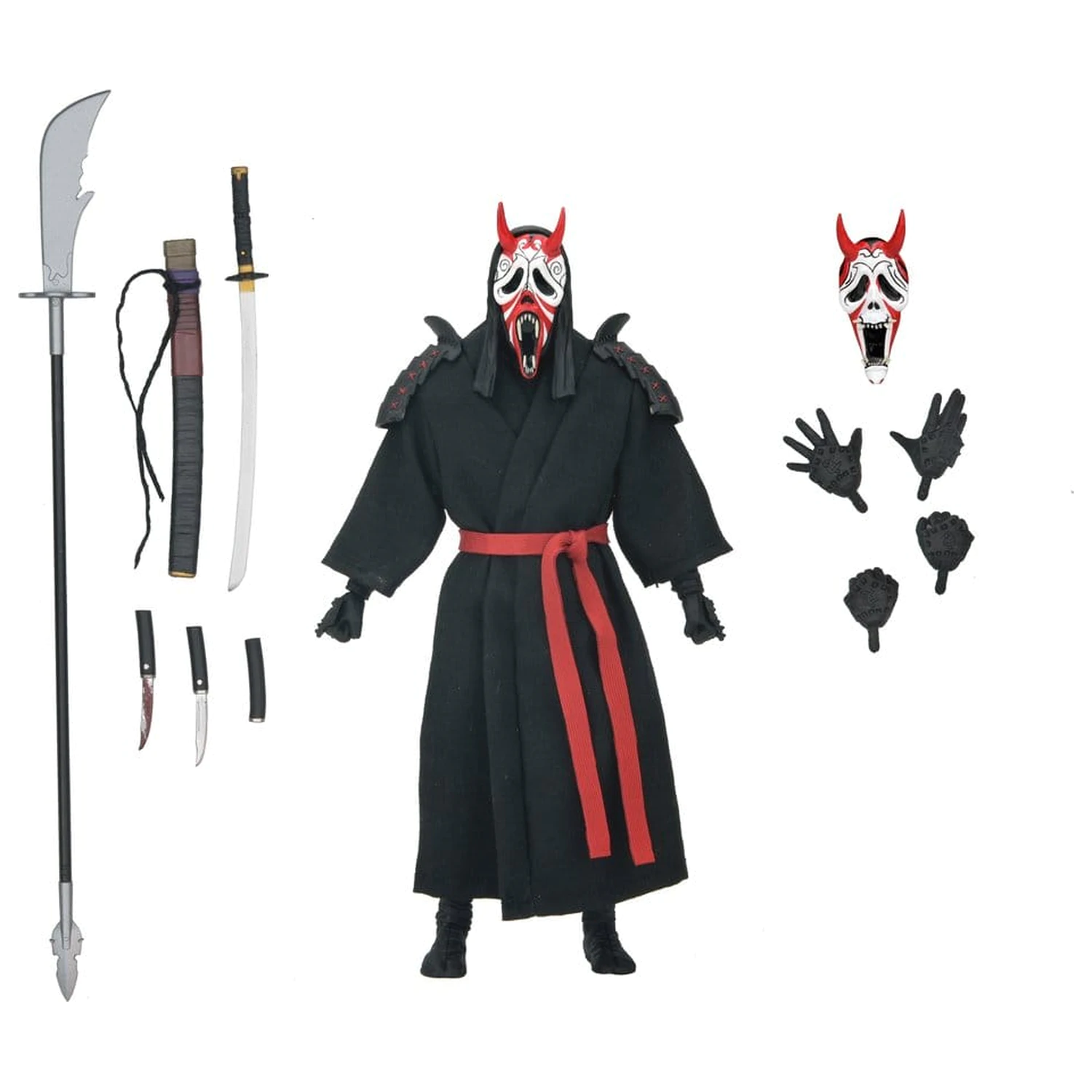 Takatoku Shogun Horror Akcijska figura Shinobi Ghost Face 18 cm fotografija izdelka