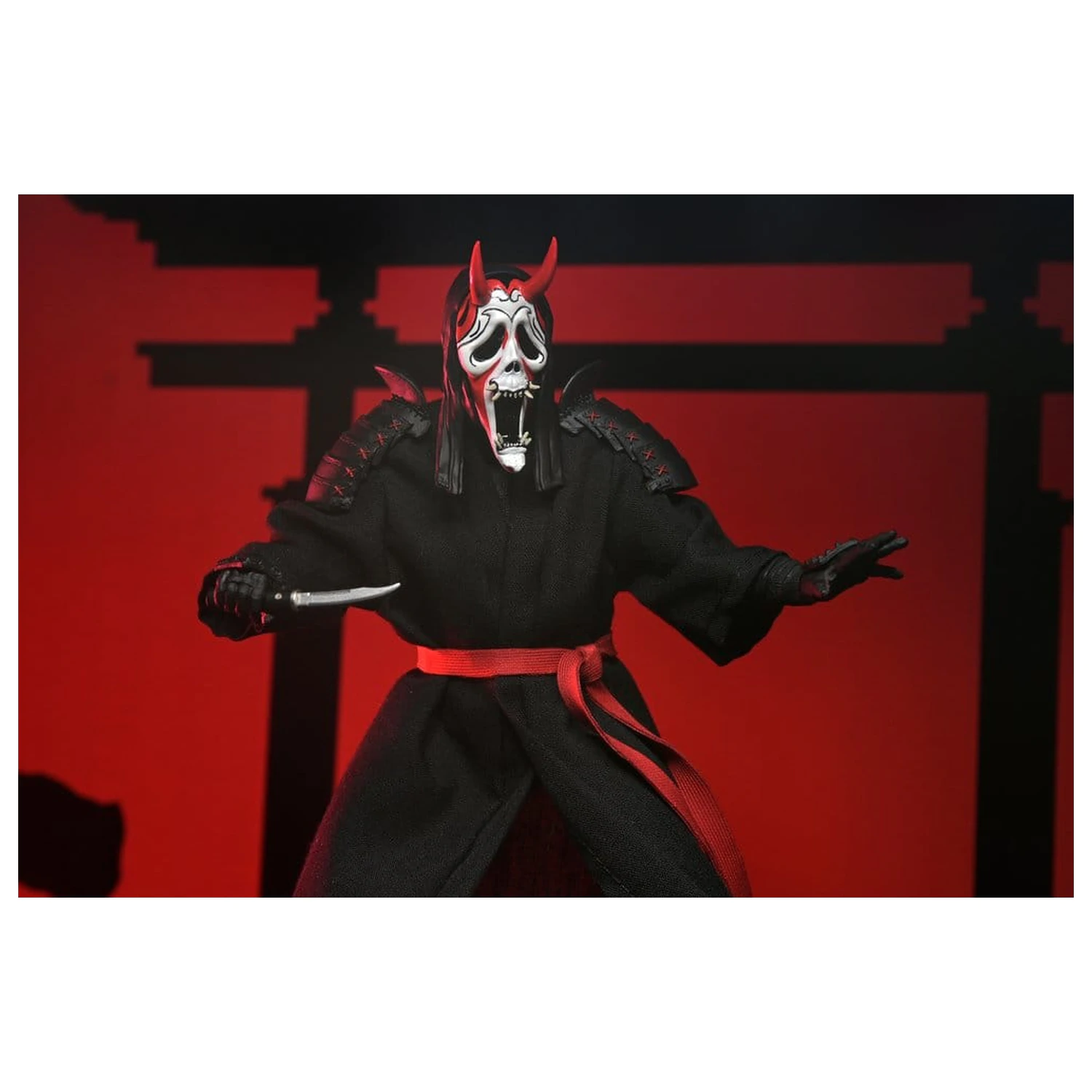 Takatoku Shogun Horror Akcijska figura Shinobi Ghost Face 18 cm fotografija izdelka