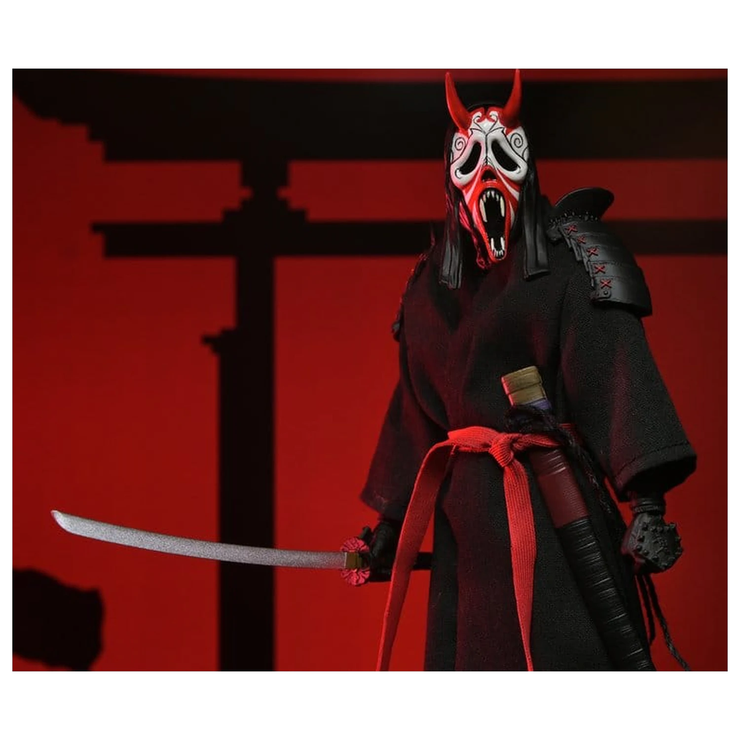 Takatoku Shogun Horror Akcijska figura Shinobi Ghost Face 18 cm fotografija izdelka