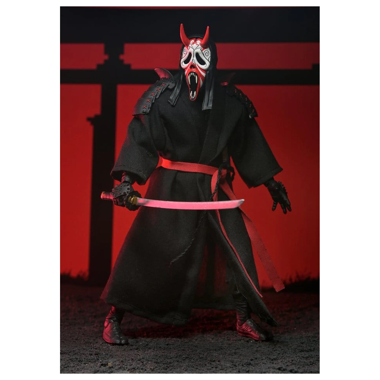 Takatoku Shogun Horror Akcijska figura Shinobi Ghost Face 18 cm fotografija izdelka