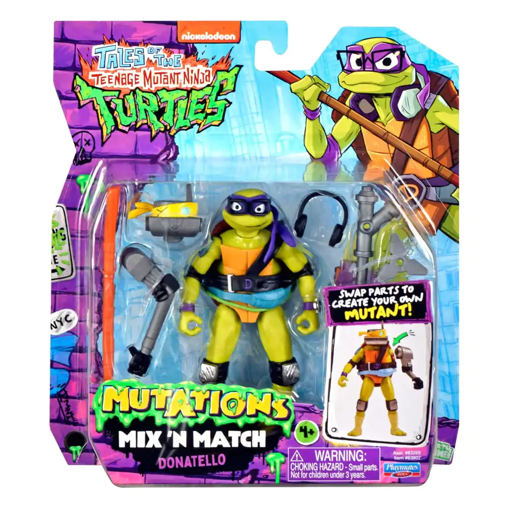 Tales of the Teenage Mutant Ninja Turtles Mix 'n Match akcijska figura Donatello 12 cm fotografija izdelka