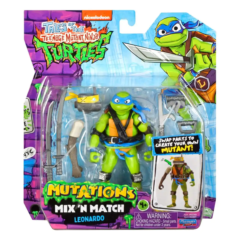 Tales of the Teenage Mutant Ninja Turtles Mix &#039;n Match akcijska figura Leonardo 12 cm fotografija izdelka