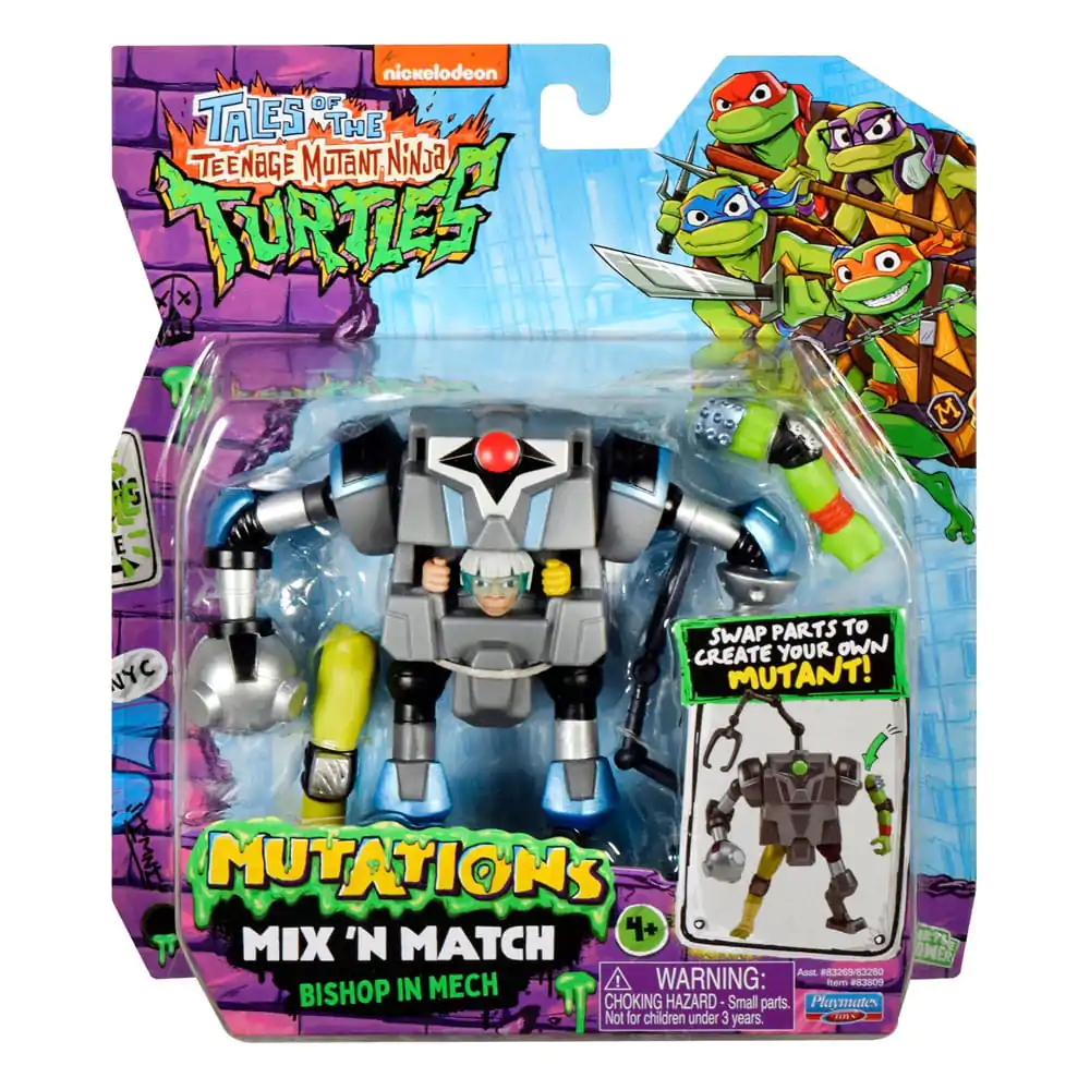 Tales of the Teenage Mutant Ninja Turtles akcijska figura Mech Suit 12 cm za kombiniranje fotografija izdelka