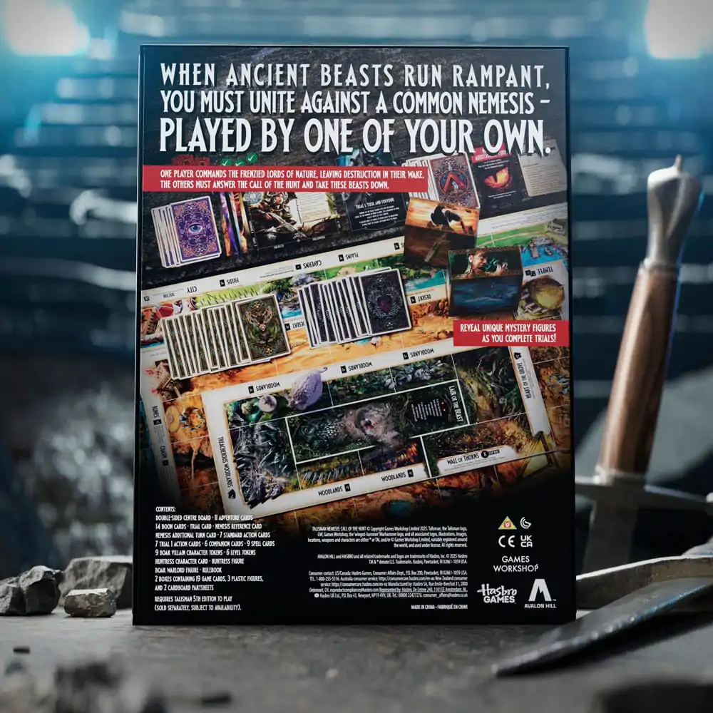 Talisman: Nemesis družabna igra Razširitev Call of the Hunt *angleška različica* fotografija izdelka