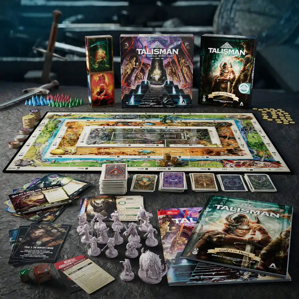 Talisman: Nemesis družabna igra Razširitev Call of the Hunt *angleška različica* fotografija izdelka