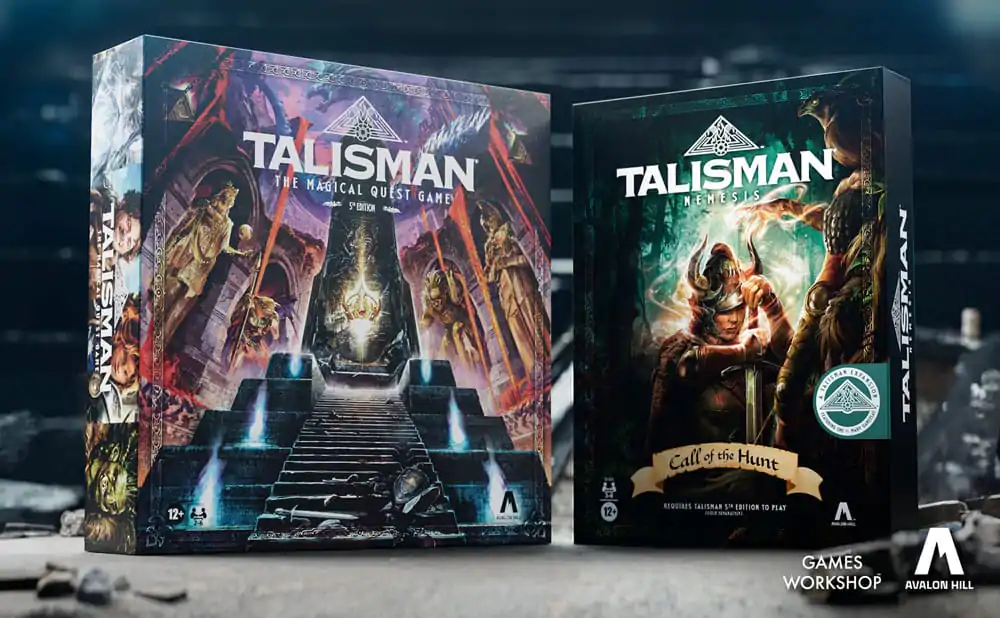 Talisman: Nemesis družabna igra Razširitev Call of the Hunt *angleška različica* fotografija izdelka