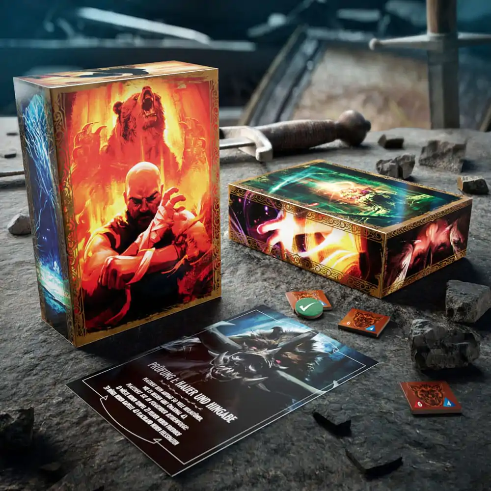 Talisman: Nemesis družabna igra Razširitev Ruf der Jagd *nemška različica* fotografija izdelka