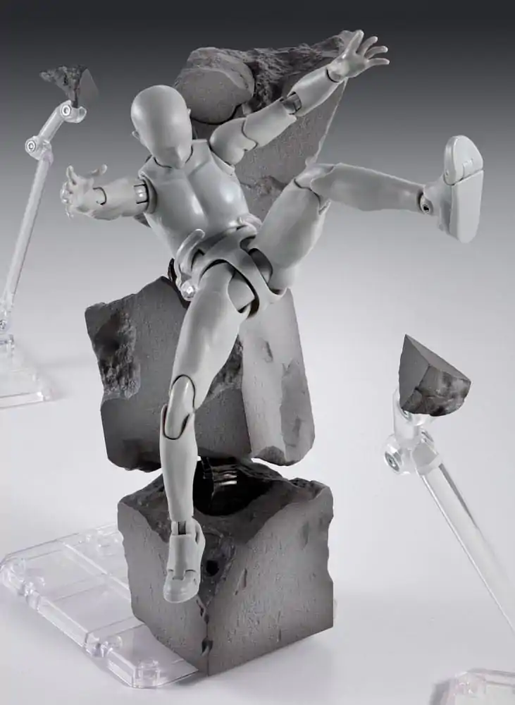 Tamashii Effect Action Figure Accessory Concrete Crash za akcijske figure S.H.Figuarts fotografija izdelka