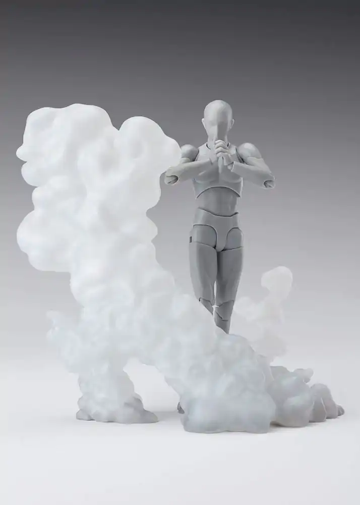 Tamashii Effect akcijska figura – pripomoček dim, bela različica za S.H.Figuarts fotografija izdelka