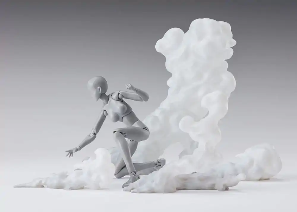Tamashii Effect akcijska figura – pripomoček dim, bela različica za S.H.Figuarts fotografija izdelka