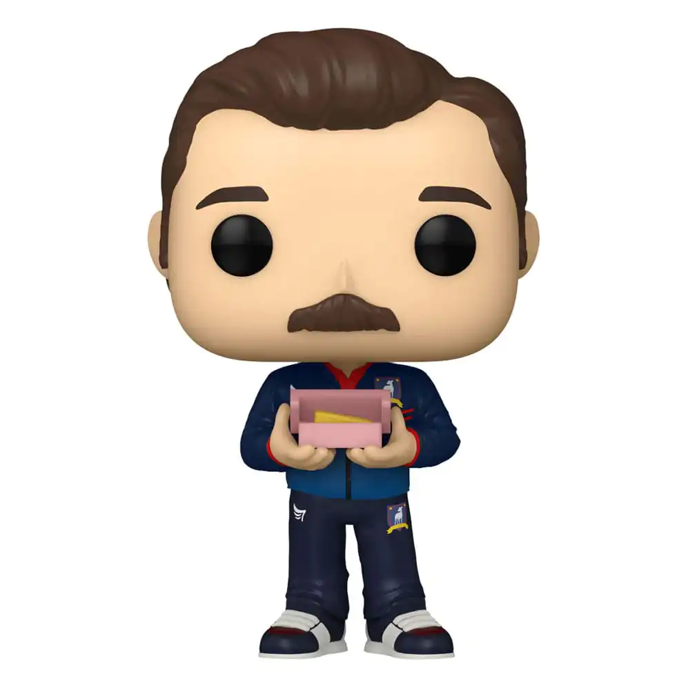 Ted Lasso POP! TV Vinyl Figurica Ted s piškoti 9 cm fotografija izdelka