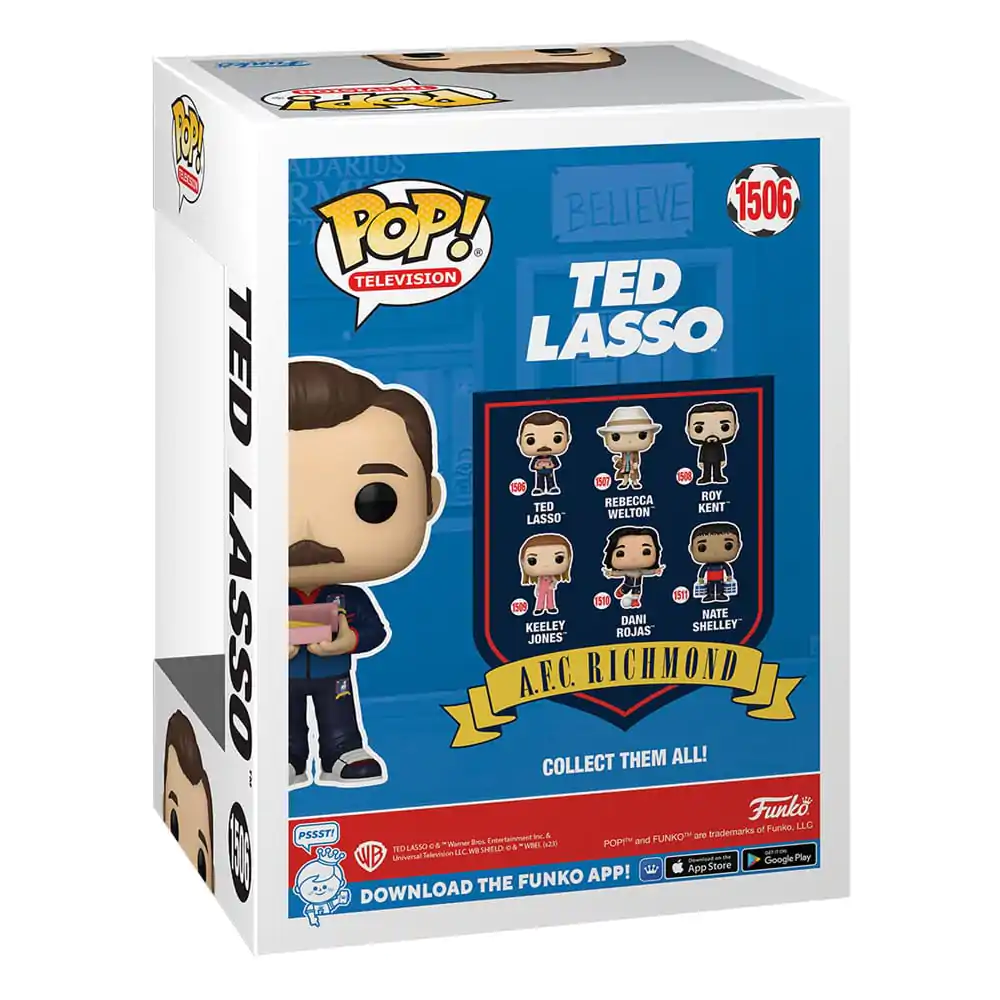 Ted Lasso POP! TV Vinyl Figurica Ted s piškoti 9 cm fotografija izdelka