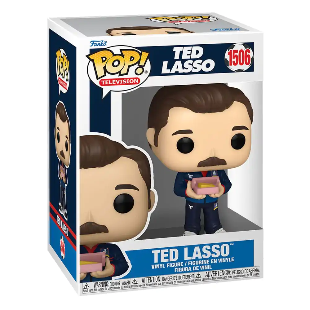 Ted Lasso POP! TV Vinyl Figurica Ted s piškoti 9 cm fotografija izdelka