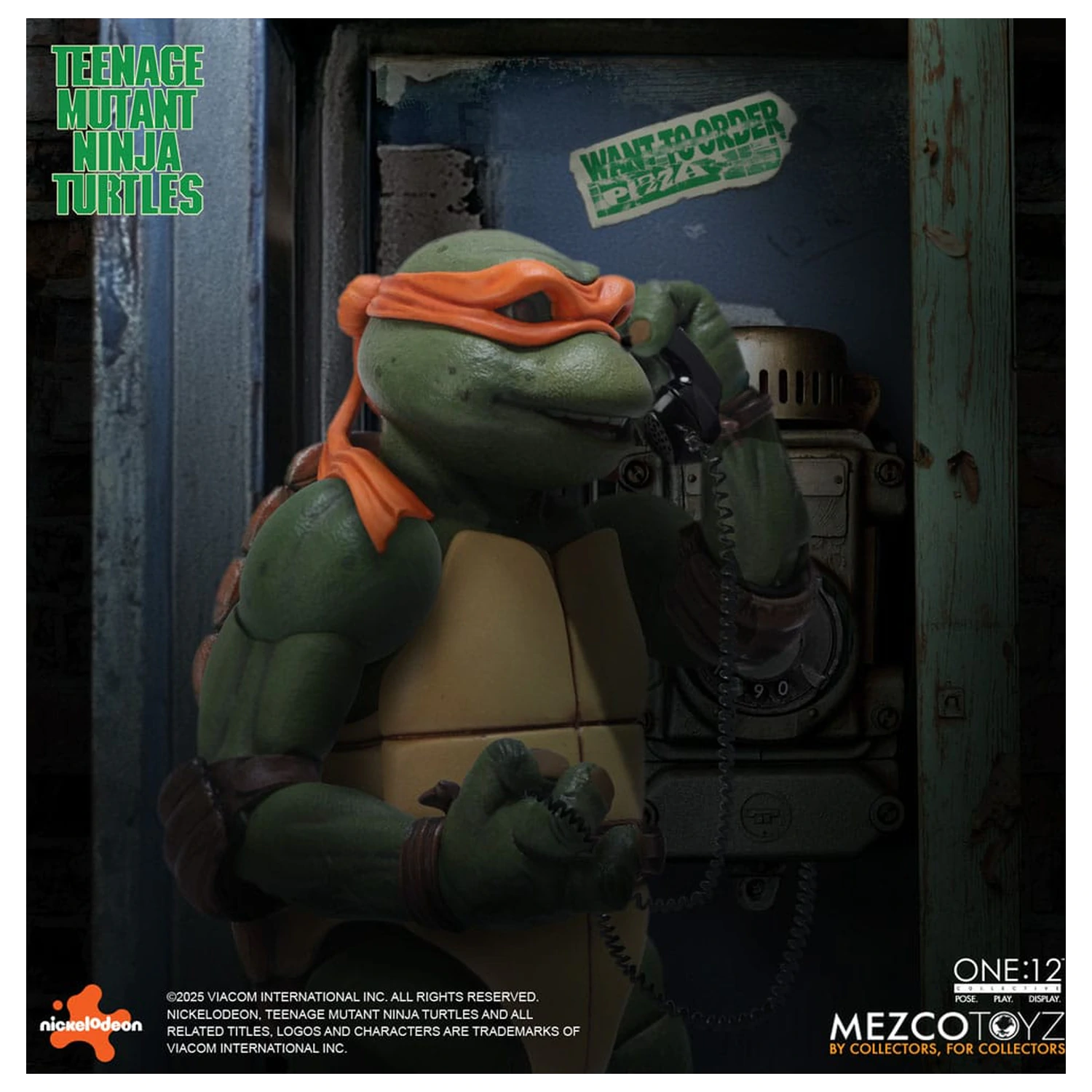 Teenage Mutant Ninja Turtles Figurice set v škatli 1/12 Teenage Mutant Ninja Turtles (1990 Movie) 15 cm fotografija izdelka