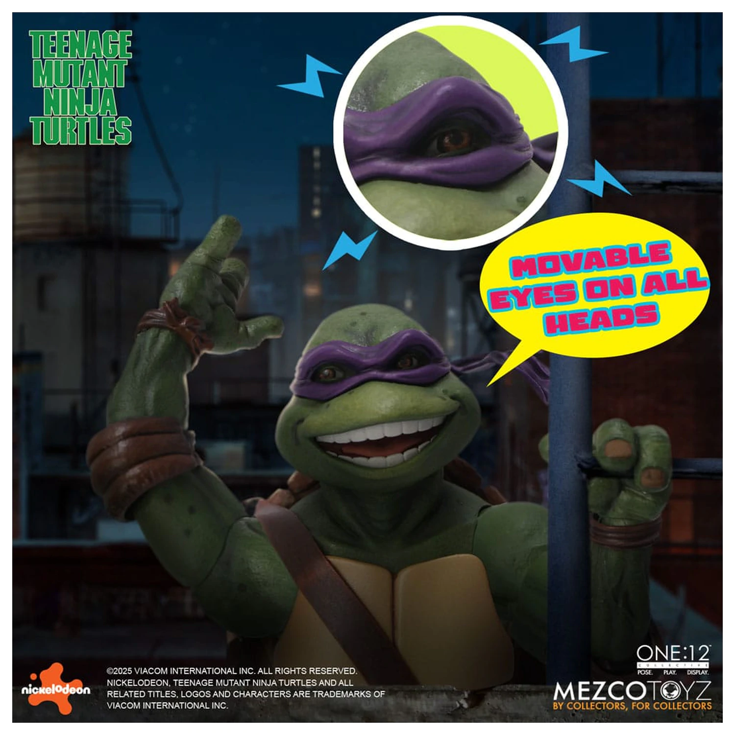 Teenage Mutant Ninja Turtles Figurice set v škatli 1/12 Teenage Mutant Ninja Turtles (1990 Movie) 15 cm fotografija izdelka