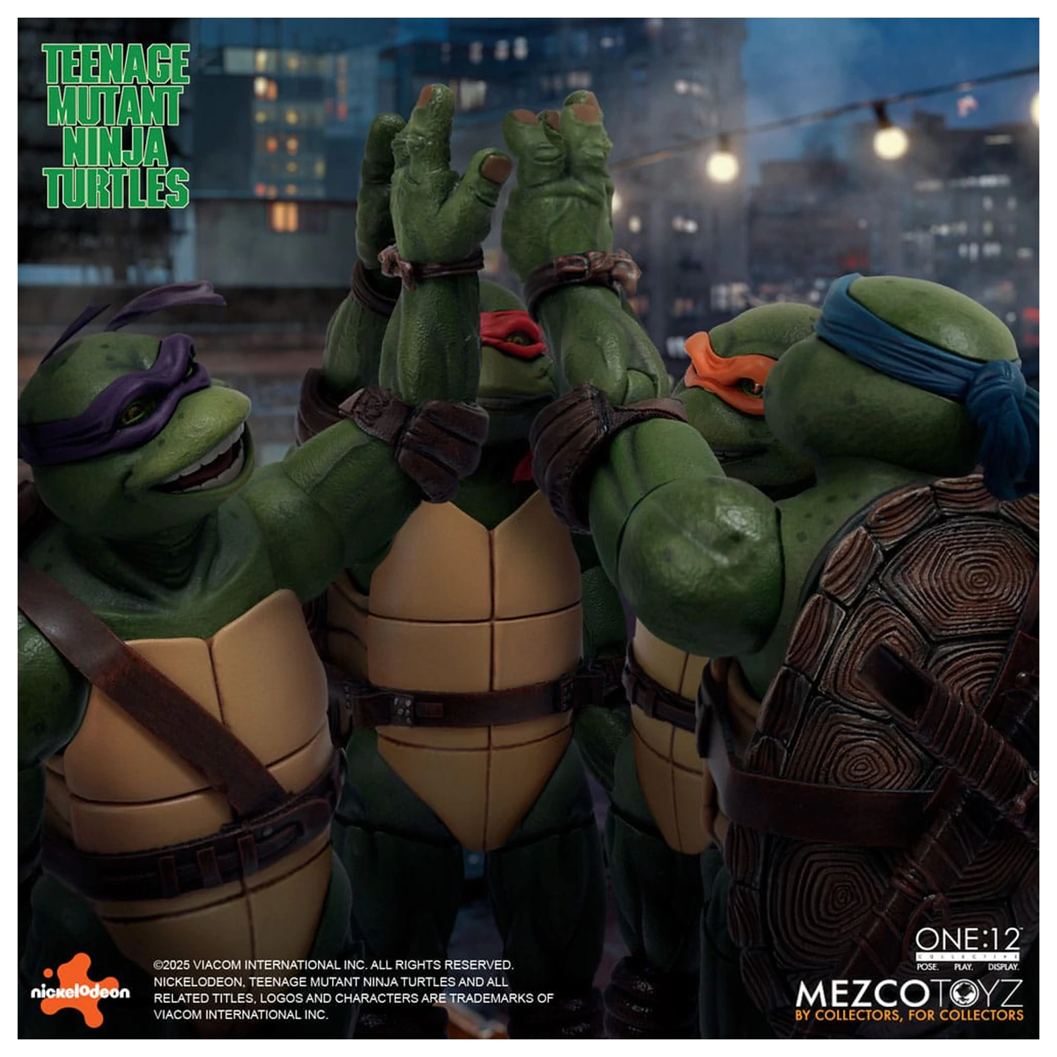 Teenage Mutant Ninja Turtles Figurice set v škatli 1/12 Teenage Mutant Ninja Turtles (1990 Movie) 15 cm fotografija izdelka