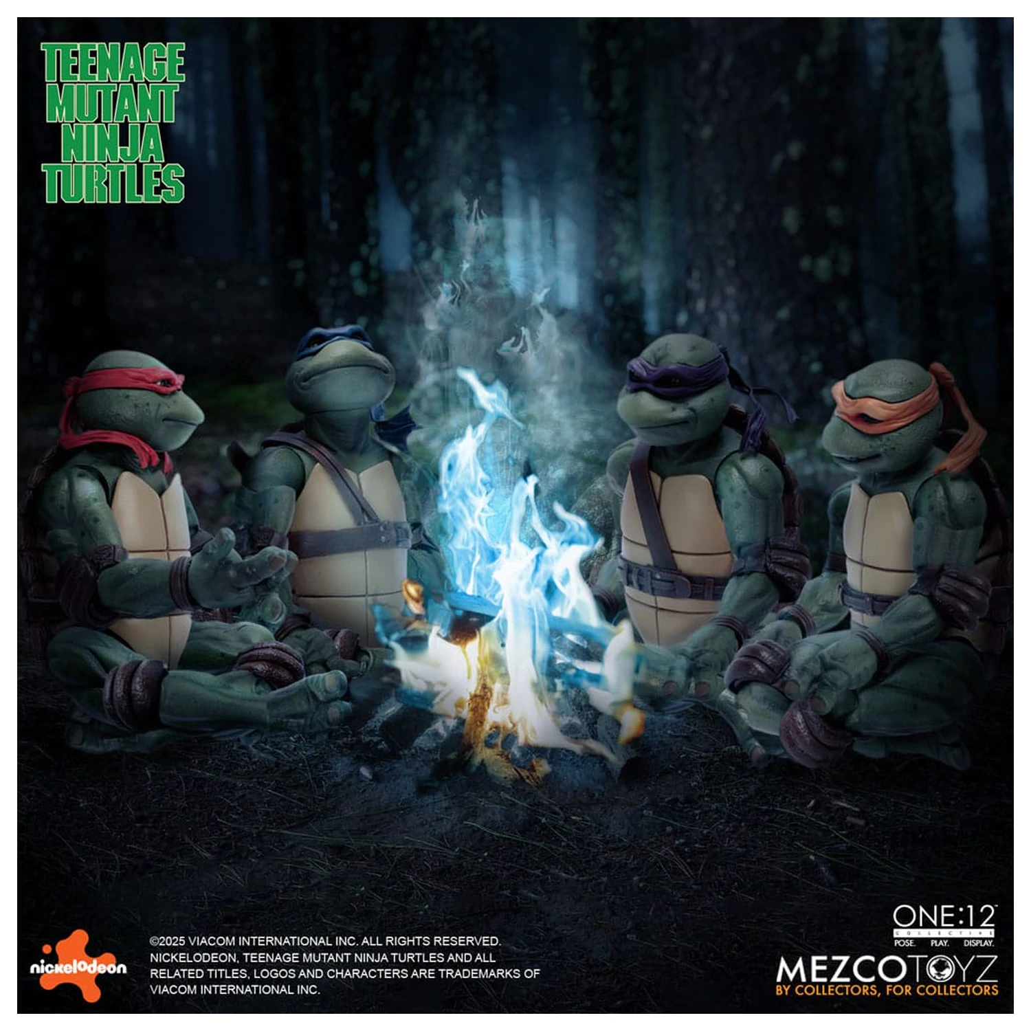 Teenage Mutant Ninja Turtles Figurice set v škatli 1/12 Teenage Mutant Ninja Turtles (1990 Movie) 15 cm fotografija izdelka