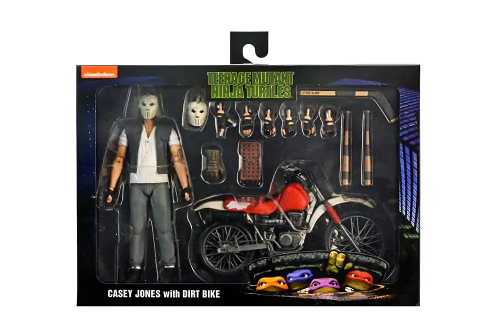 Teenage Mutant Ninja Turtles (1990 Movie) Action Figure Deluxe Movie Realization Casey Jones 18 cm - akcijska figura fotografija izdelka