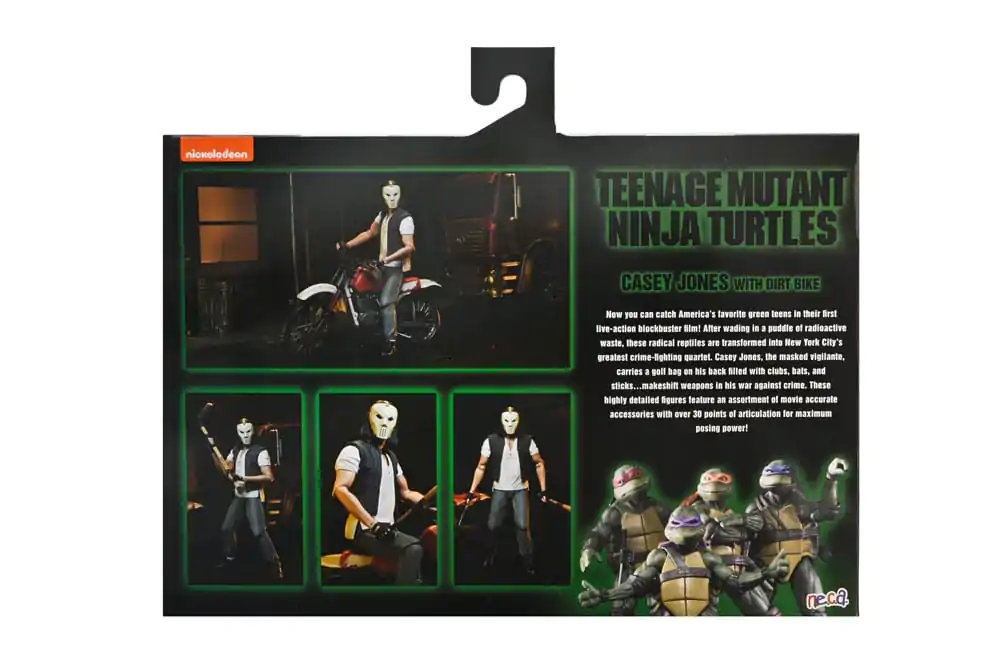 Teenage Mutant Ninja Turtles (1990 Movie) Action Figure Deluxe Movie Realization Casey Jones 18 cm - akcijska figura fotografija izdelka