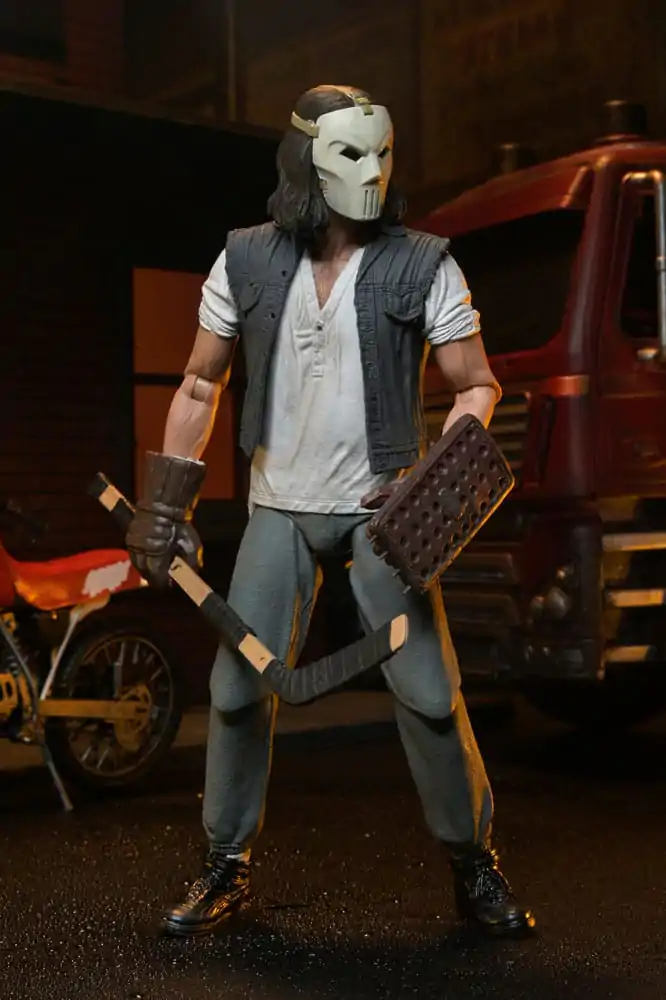 Teenage Mutant Ninja Turtles (1990 Movie) Action Figure Deluxe Movie Realization Casey Jones 18 cm - akcijska figura fotografija izdelka