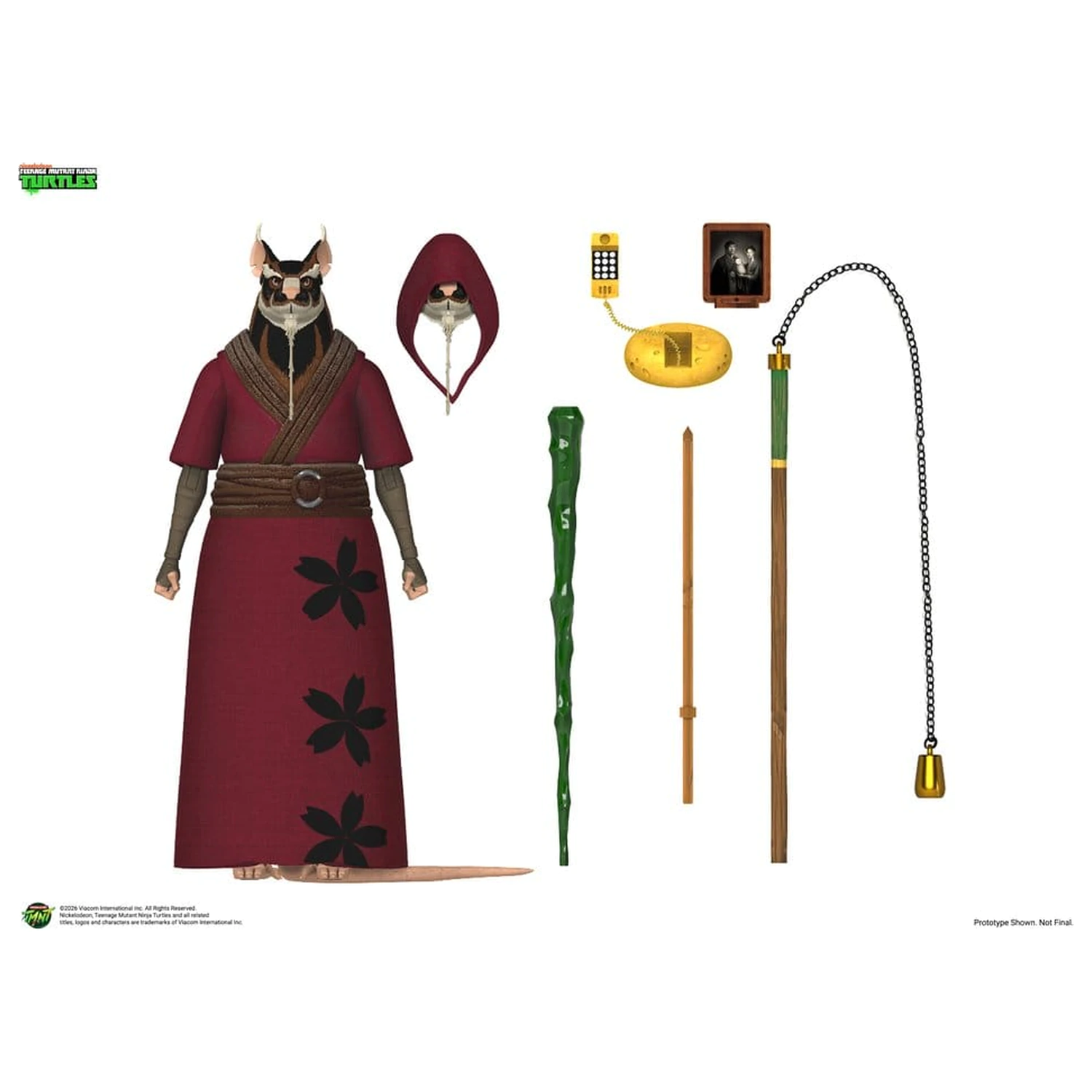 Teenage Mutant Ninja Turtles (2012) Ultimate Splinter akcijska figura 18 cm fotografija izdelka