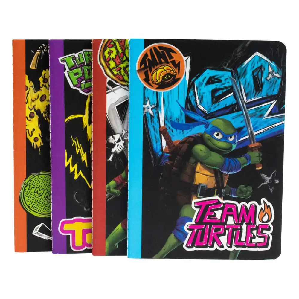 Teenage Mutant Ninja Turtles 4-Pack zvezki fotografija izdelka