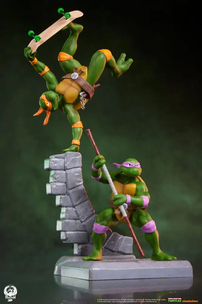 Teenage Mutant Ninja Turtles PVC kip, paket 4 kosov fotografija izdelka