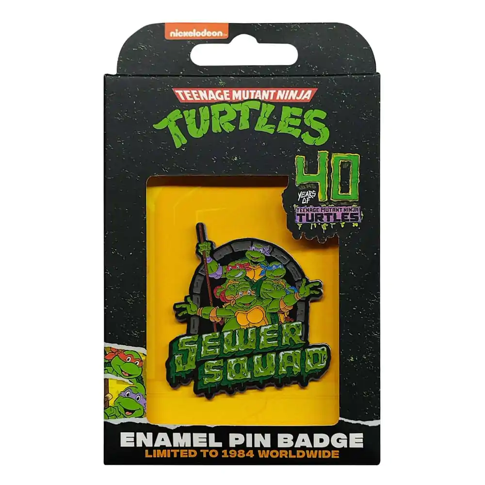 Teenage Mutant Ninja Turtles Pin Značka 40th Anniversary Limited Edition fotografija izdelka