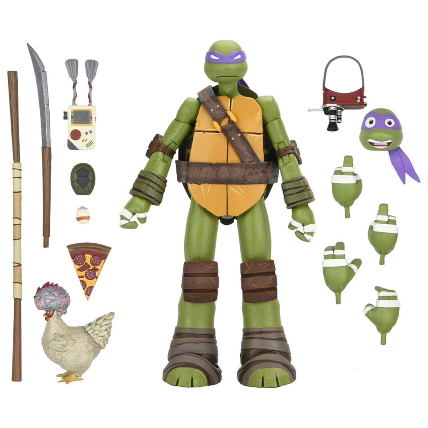 Teenage Mutant Ninja Turtles akcijska figura Ultimate Donatello 18 cm fotografija izdelka