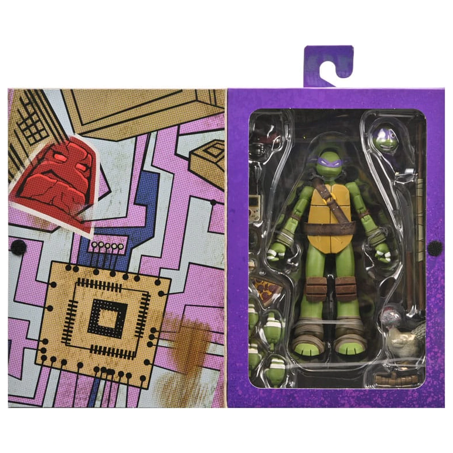 Teenage Mutant Ninja Turtles akcijska figura Ultimate Donatello 18 cm fotografija izdelka