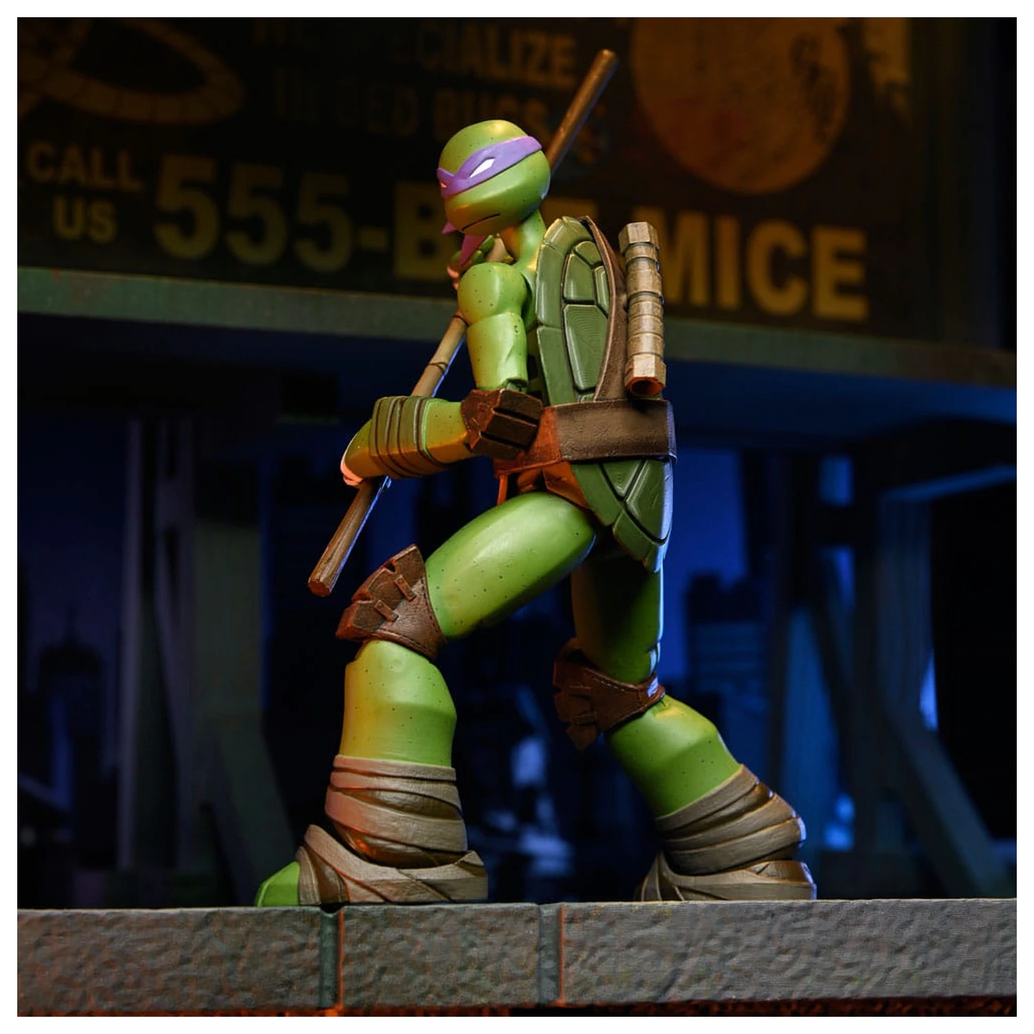 Teenage Mutant Ninja Turtles akcijska figura Ultimate Donatello 18 cm fotografija izdelka