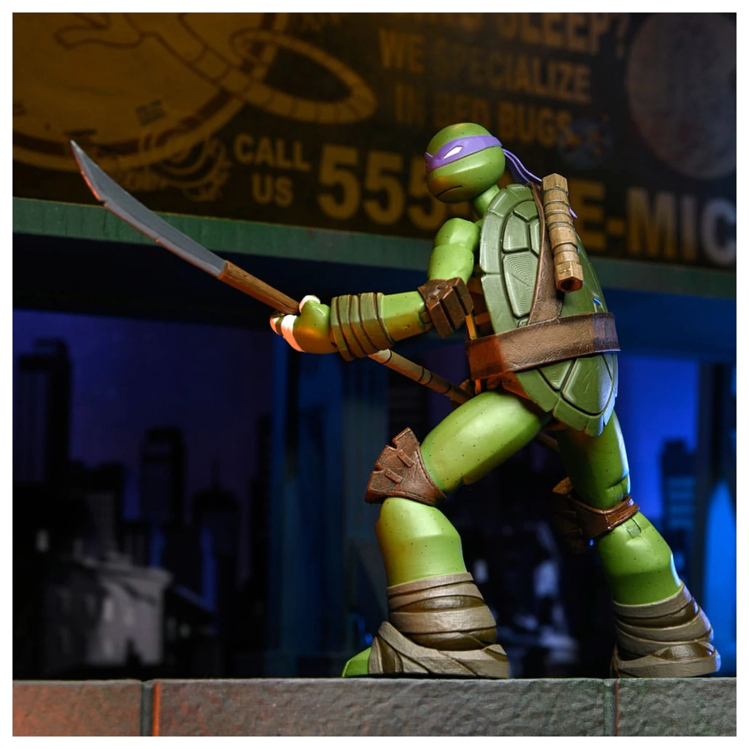 Teenage Mutant Ninja Turtles akcijska figura Ultimate Donatello 18 cm fotografija izdelka