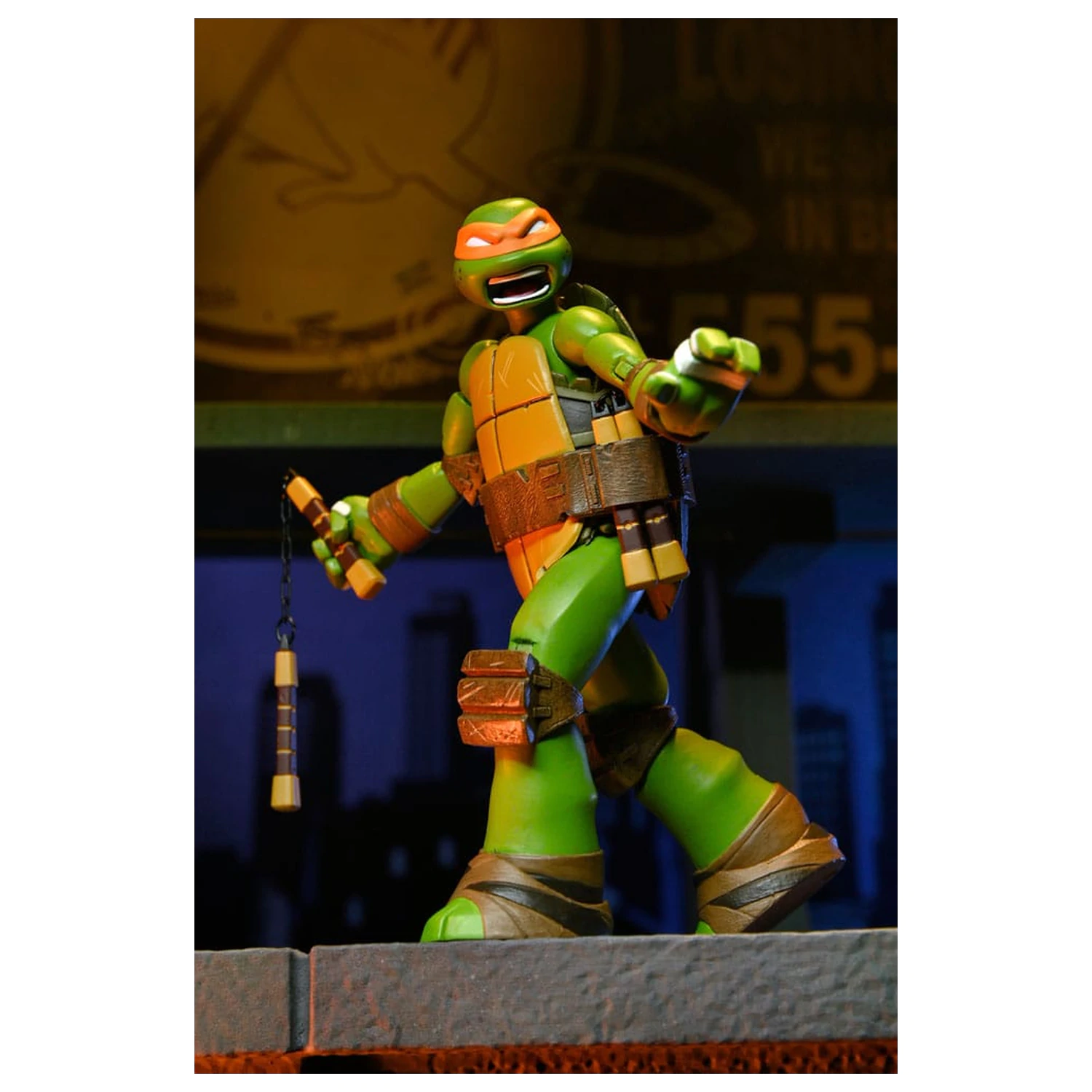 Teenage Mutant Ninja Turtles Akcijska figura Ultimate Michelangelo 18 cm fotografija izdelka