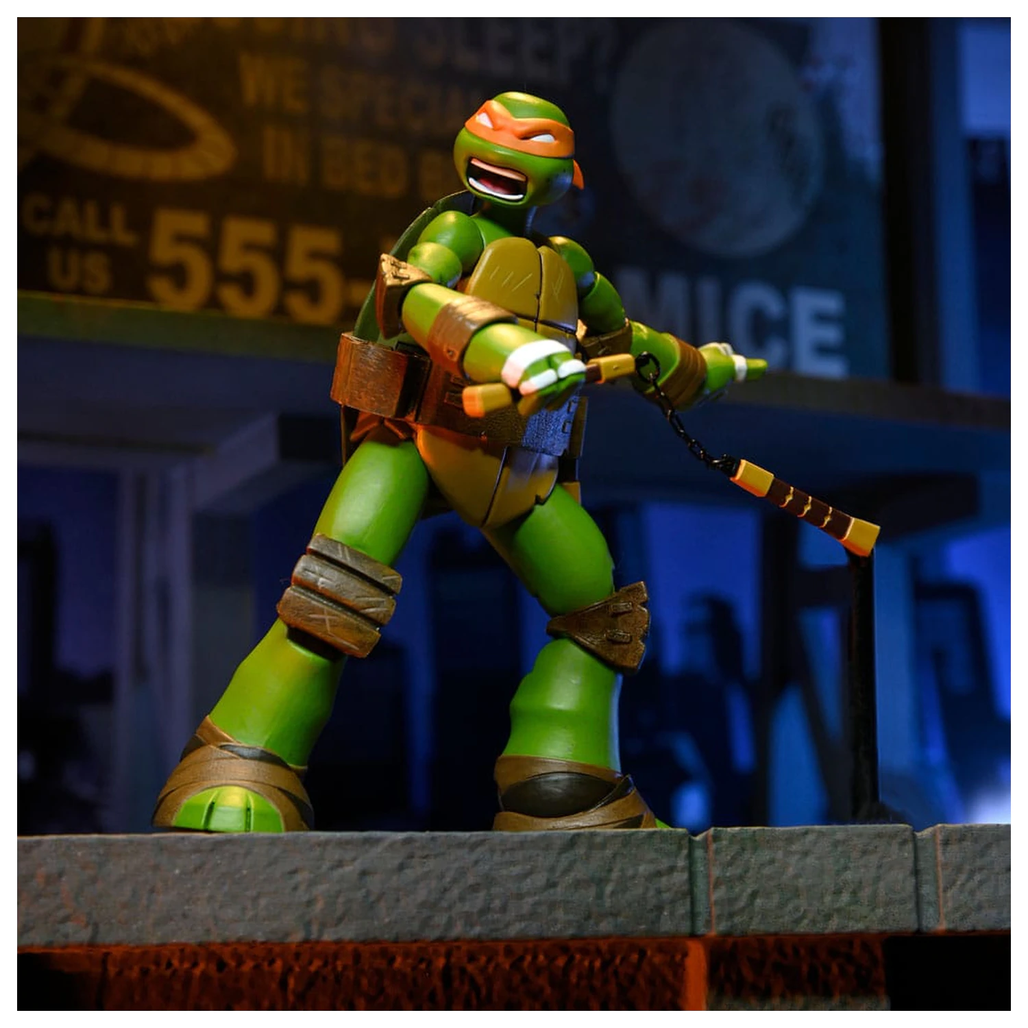Teenage Mutant Ninja Turtles Akcijska figura Ultimate Michelangelo 18 cm fotografija izdelka