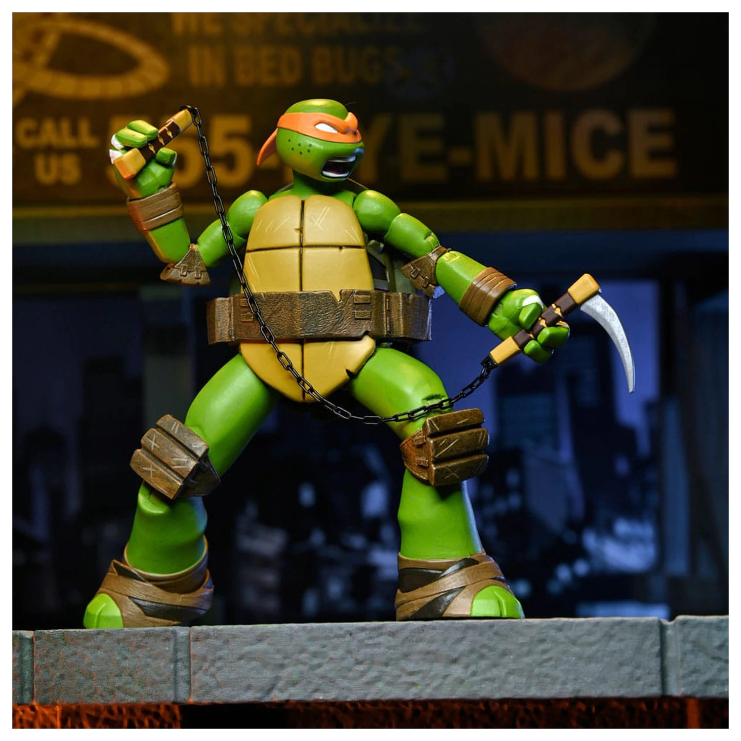 Teenage Mutant Ninja Turtles Akcijska figura Ultimate Michelangelo 18 cm fotografija izdelka