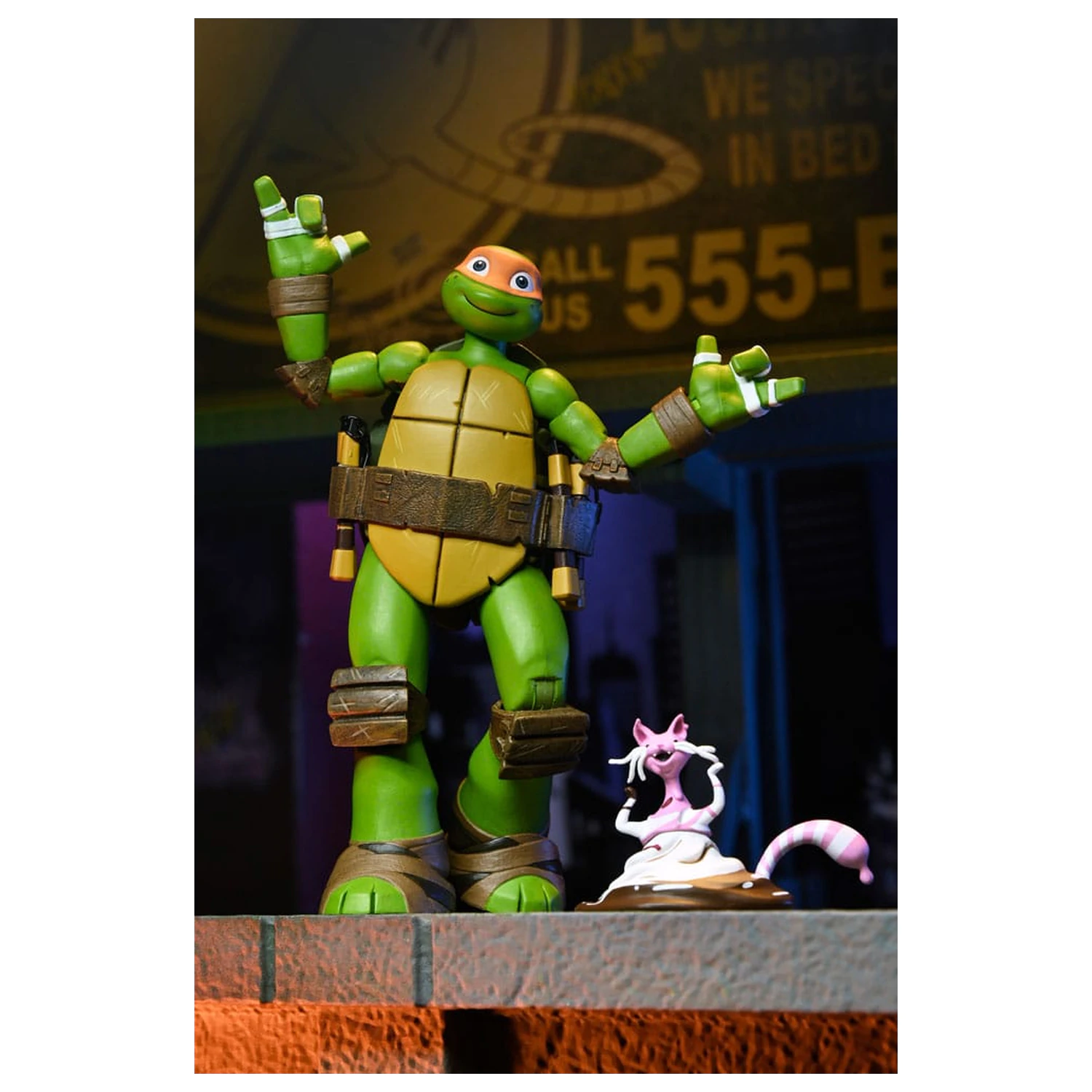 Teenage Mutant Ninja Turtles Akcijska figura Ultimate Michelangelo 18 cm fotografija izdelka