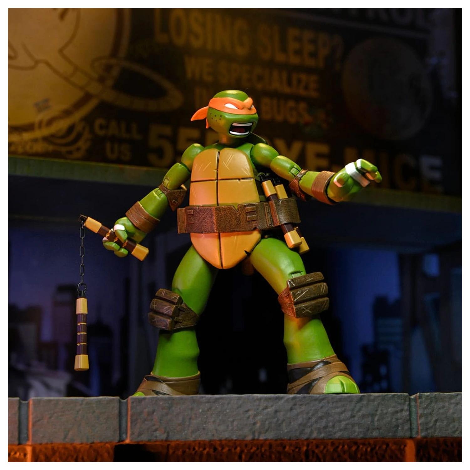 Teenage Mutant Ninja Turtles Akcijska figura Ultimate Michelangelo 18 cm fotografija izdelka