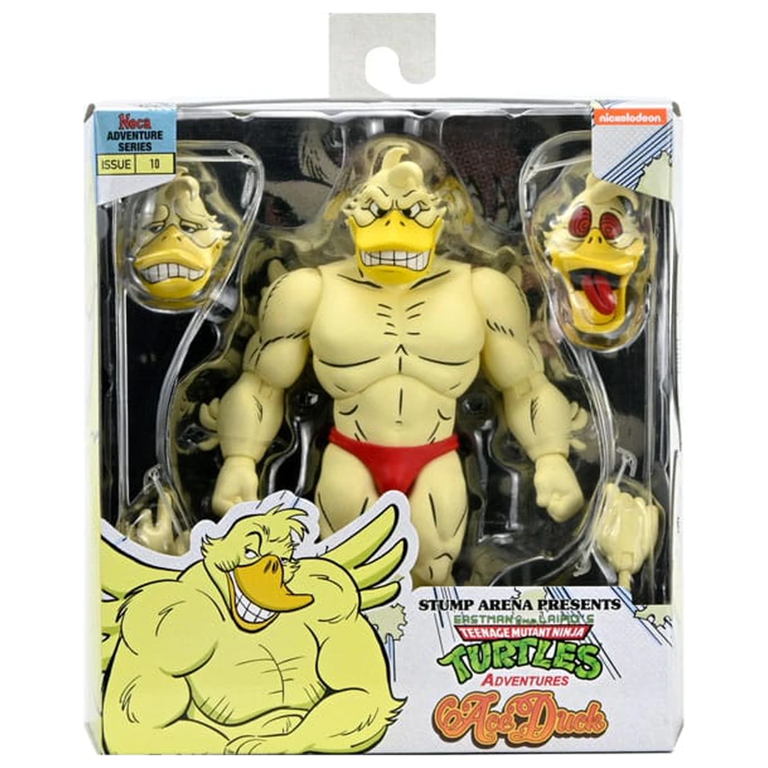 Teenage Mutant Ninja Turtles (Archie Comics) Akcijska figura Stump Wrestling Ace Duck 18 cm fotografija izdelka