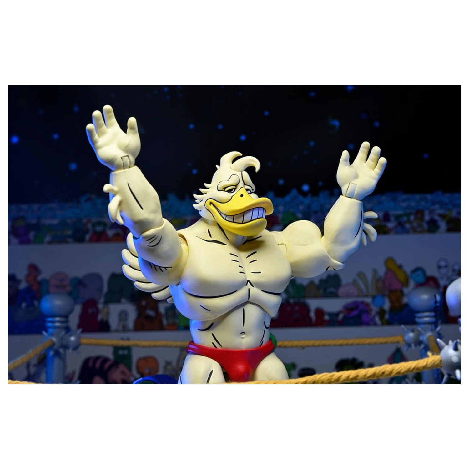Teenage Mutant Ninja Turtles (Archie Comics) Akcijska figura Stump Wrestling Ace Duck 18 cm fotografija izdelka