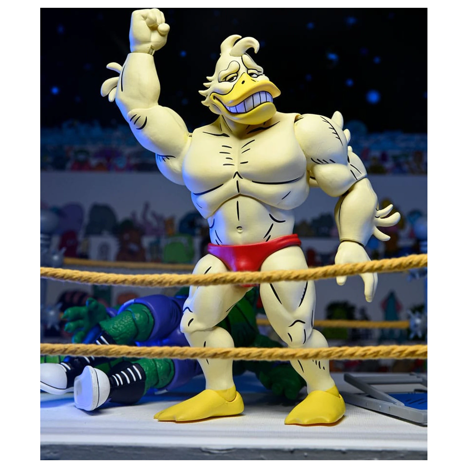 Teenage Mutant Ninja Turtles (Archie Comics) Akcijska figura Stump Wrestling Ace Duck 18 cm fotografija izdelka