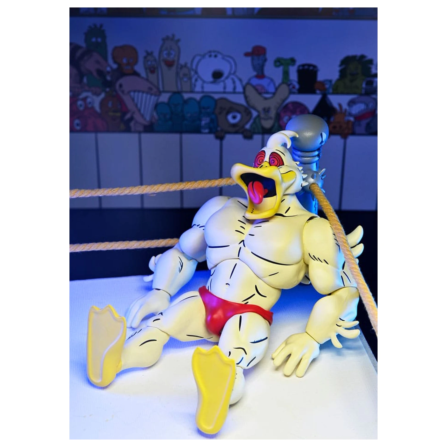 Teenage Mutant Ninja Turtles (Archie Comics) Akcijska figura Stump Wrestling Ace Duck 18 cm fotografija izdelka
