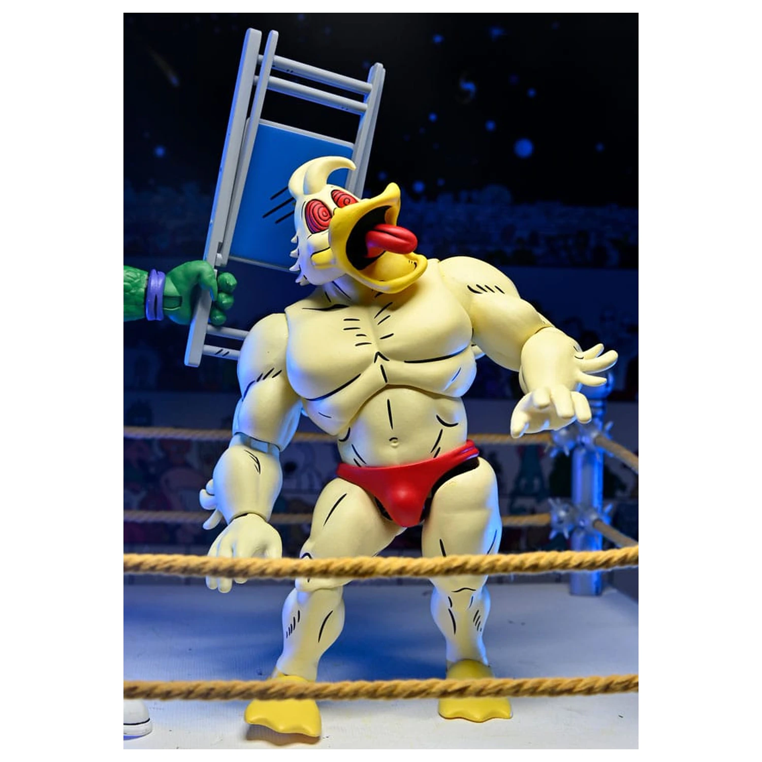 Teenage Mutant Ninja Turtles (Archie Comics) Akcijska figura Stump Wrestling Ace Duck 18 cm fotografija izdelka