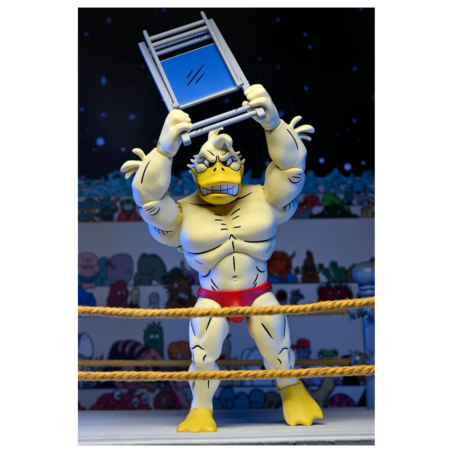 Teenage Mutant Ninja Turtles (Archie Comics) Akcijska figura Stump Wrestling Ace Duck 18 cm fotografija izdelka