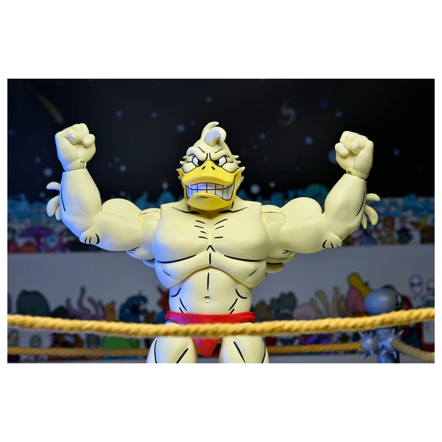 Teenage Mutant Ninja Turtles (Archie Comics) Akcijska figura Stump Wrestling Ace Duck 18 cm fotografija izdelka