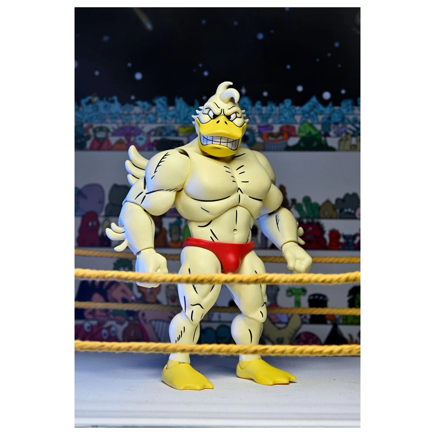 Teenage Mutant Ninja Turtles (Archie Comics) Akcijska figura Stump Wrestling Ace Duck 18 cm fotografija izdelka