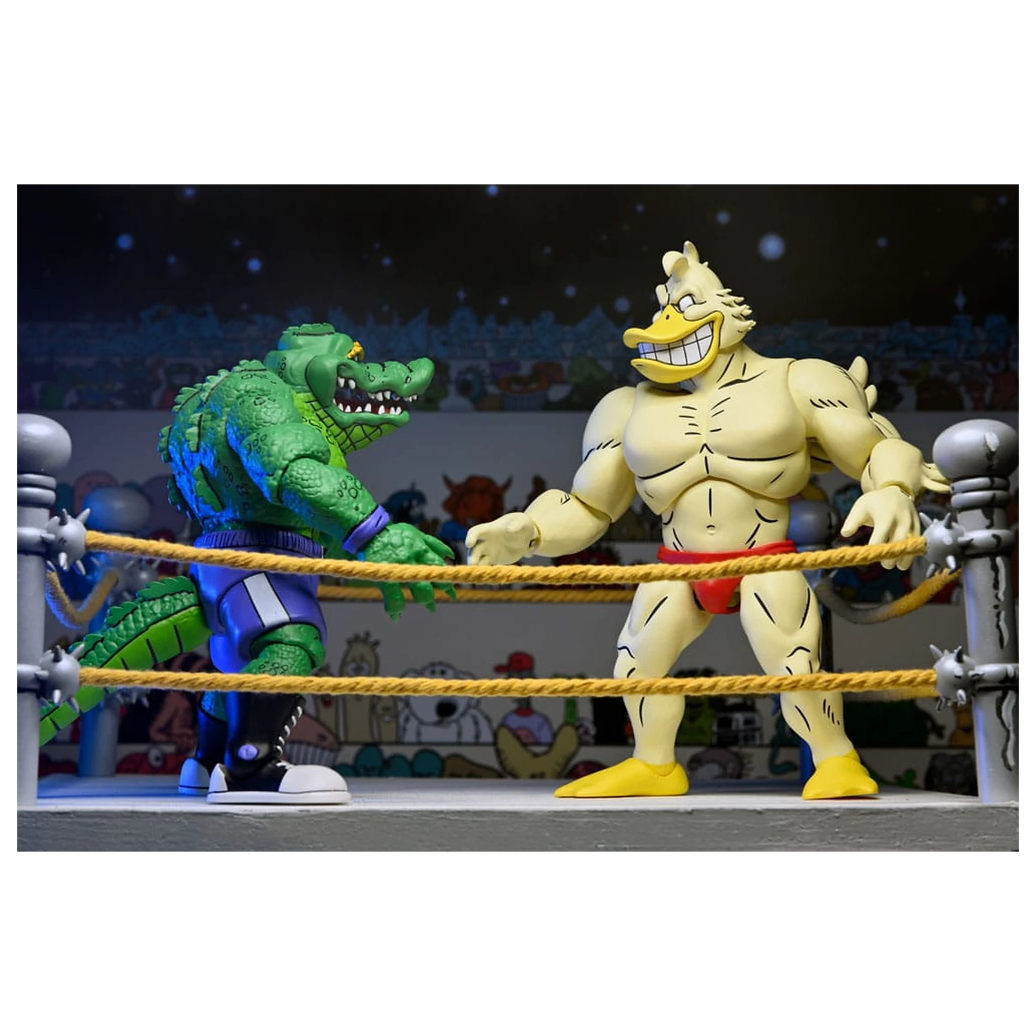 Teenage Mutant Ninja Turtles (Archie Comics) Akcijska figura Stump Wrestling Ace Duck 18 cm fotografija izdelka
