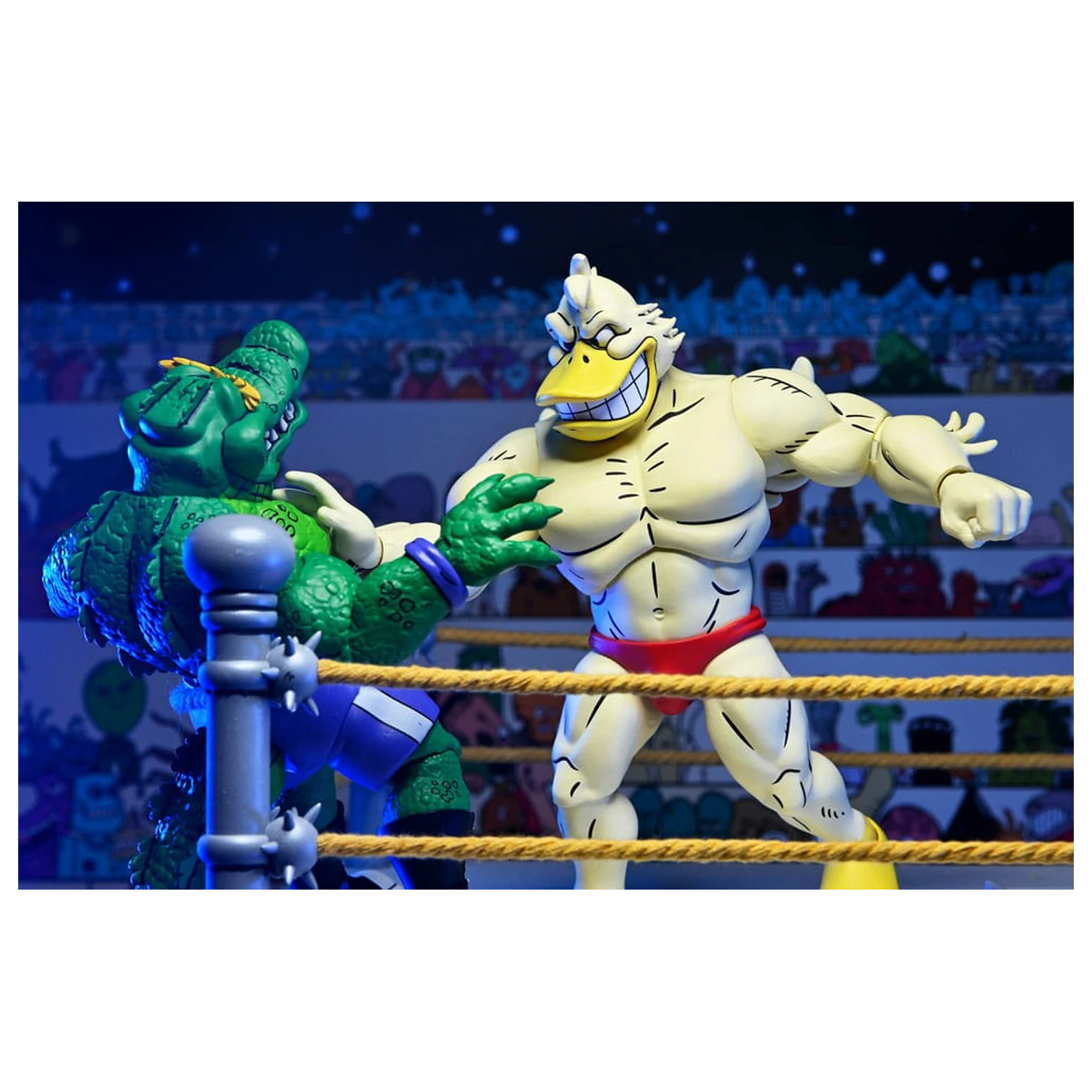 Teenage Mutant Ninja Turtles (Archie Comics) Akcijska figura Stump Wrestling Ace Duck 18 cm fotografija izdelka