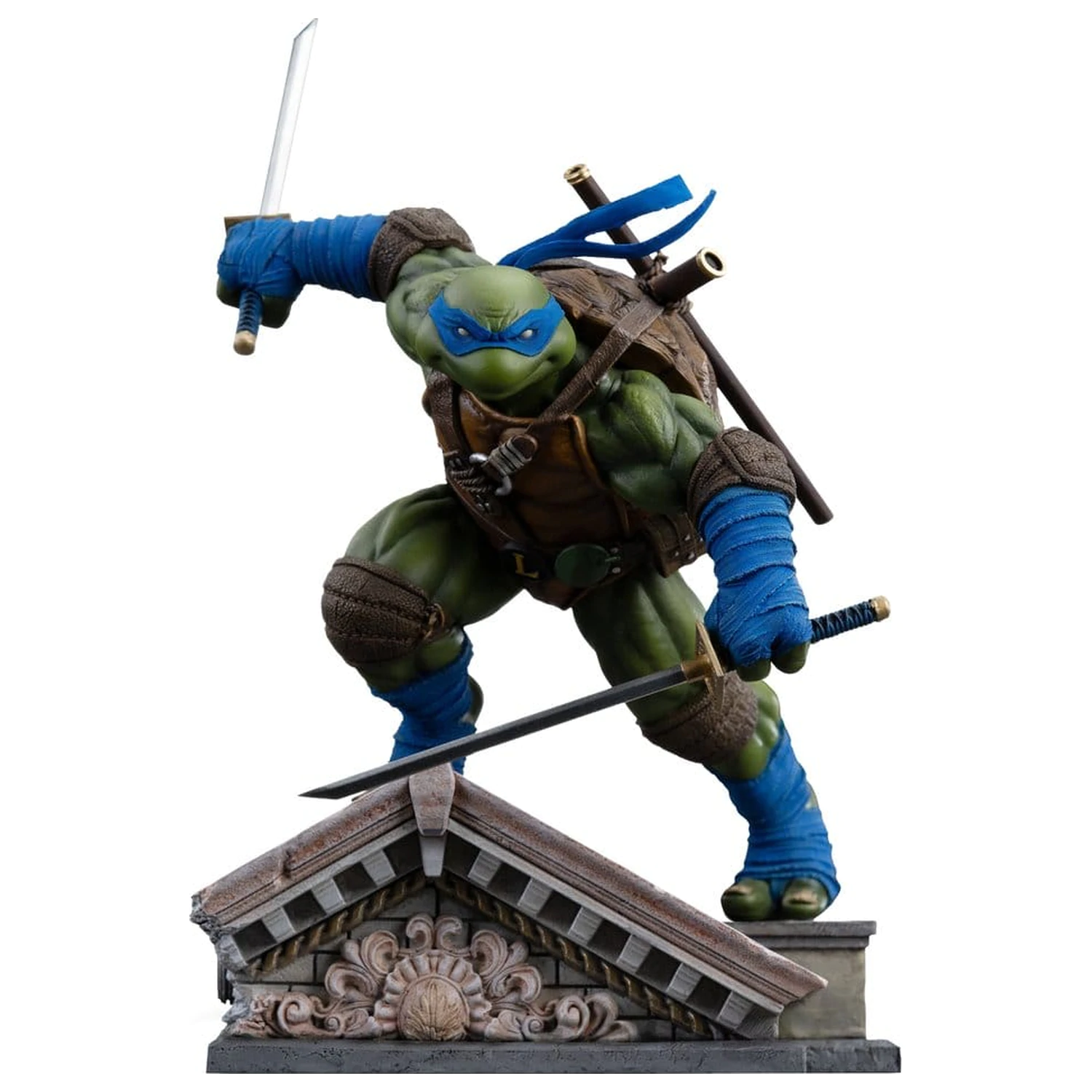 Teenage Mutant Ninja Turtles Kip Umetniška skala 1/10 Leonardo Unleashed 22 cm fotografija izdelka