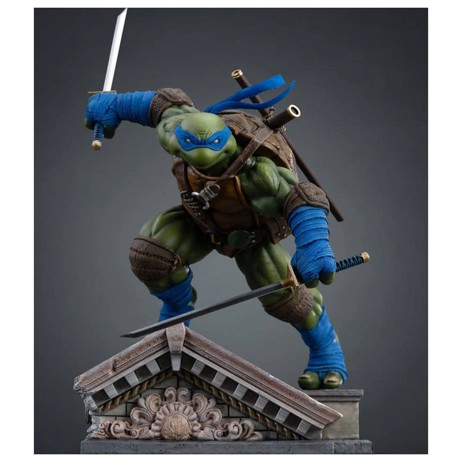 Teenage Mutant Ninja Turtles Kip Umetniška skala 1/10 Leonardo Unleashed 22 cm fotografija izdelka